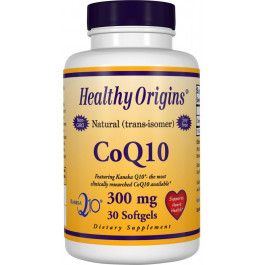   Healthy Origins Коэнзим Q10 300мг, Healthy Origins, 30 желатиновых капсул