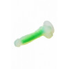 Dream toys RADIANT SOFT SILICONE GLOW IN THE DARK DILDO SMALL GREEN	(DT22046) - зображення 7