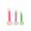 Dream toys RADIANT SOFT SILICONE GLOW IN THE DARK DILDO SMALL GREEN	(DT22046) - зображення 9