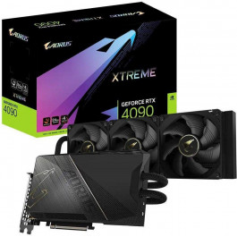   GIGABYTE AORUS GeForce RTX 4090 XTREME WATERFORCE 24G (GV-N4090AORUSX W-24GD)