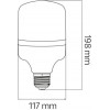 Horoz Electric TORCH-40 LED 40W Е27 6400K (001-016-0040-013) - зображення 2