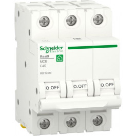   Schneider Electric Resi9 40 А, 3P, кривая С, 6кА (R9F12340)