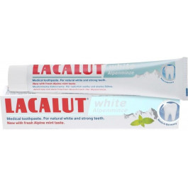   Lacalut Зубная паста Lacalut white Альпийская мята 75 мл (4016369699249)