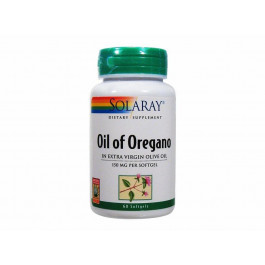   Solaray Oil of Oregano 150 mg 60 Softgels Масло орегано (SOR-08252)