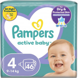   Pampers Active Baby Maxi 4 (46 шт)