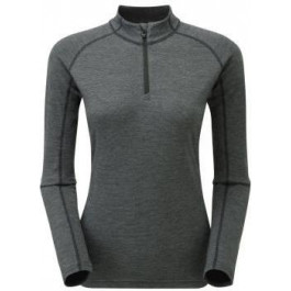   Montane Female Primino 220 Zip Neck L/S XL Black