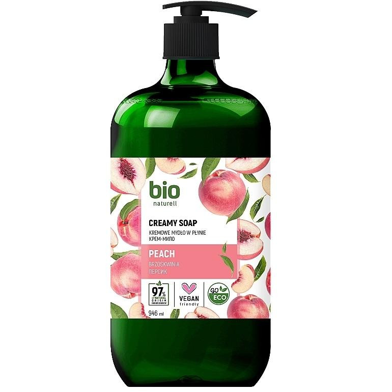 BIO Naturell Рідке мило  Peach Creamy Soap Персик 946 мл (4820168434419) - зображення 1