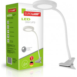 EUROLAMP LED 6W 5000K на прищіпці білий (LED-TLP-6W(white))