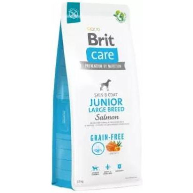 Brit Care Grain-free Junior Large Breed Salmon 12 кг 172201 - зображення 1