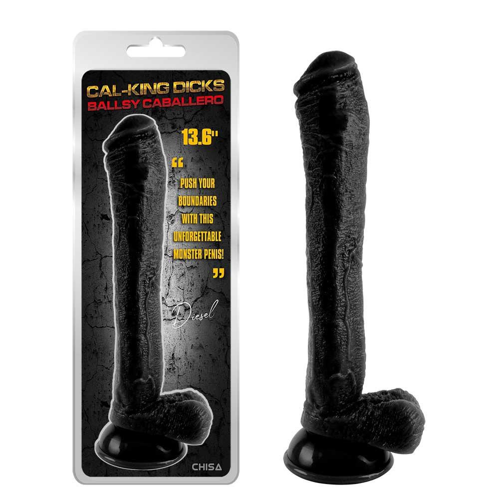 Chisa Novelties Cal-king Dicks, чорний (25125/CN-101712512) - зображення 1