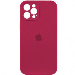   Borofone Silicone Full Case AA Camera Protect for Apple iPhone 12 Pro Maroon (FullAAi12P-35)