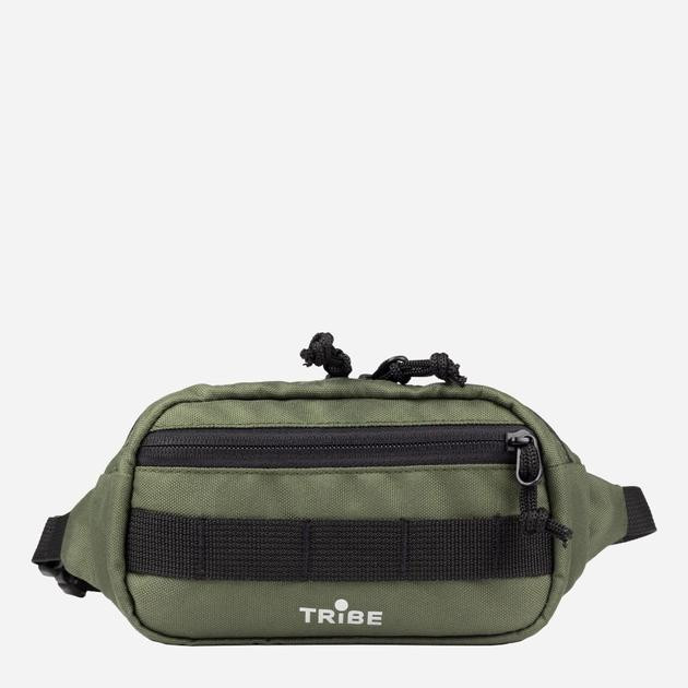 Tribe Сумка на пояс тканинна  Waist bag T-ID-0001 Оливкова - зображення 1