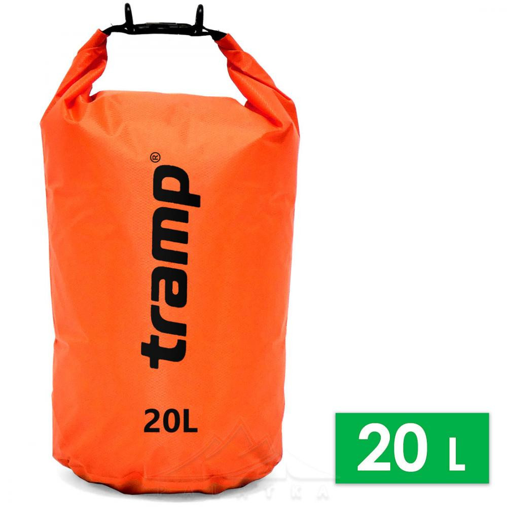 Tramp Гермомешок PVC Diamond Rip-Stop 20L (TRA-113-orange) - зображення 1