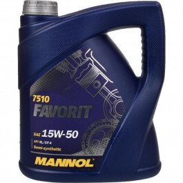   Mannol Favorit 15W-50 4л