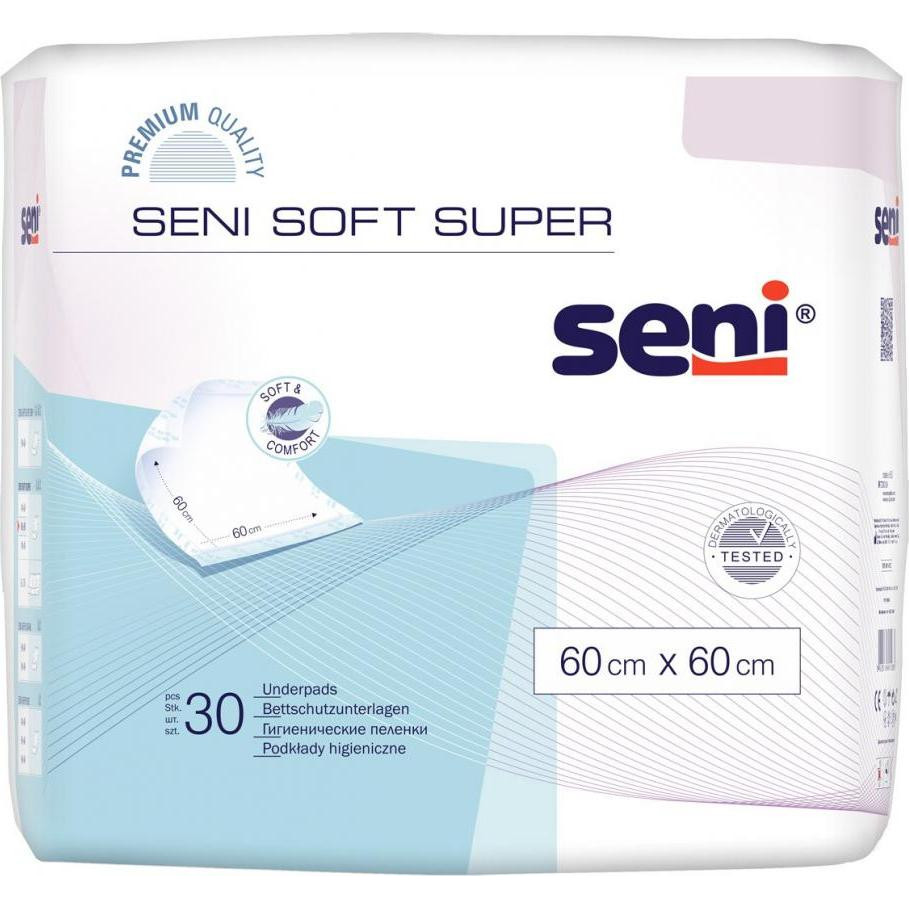 Seni Пелюшки Soft Super 60х60 30 шт - зображення 1