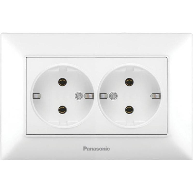 Panasonic Arkedia Slim 2P+E Complete White (WNTC02052WH-UA) - зображення 1