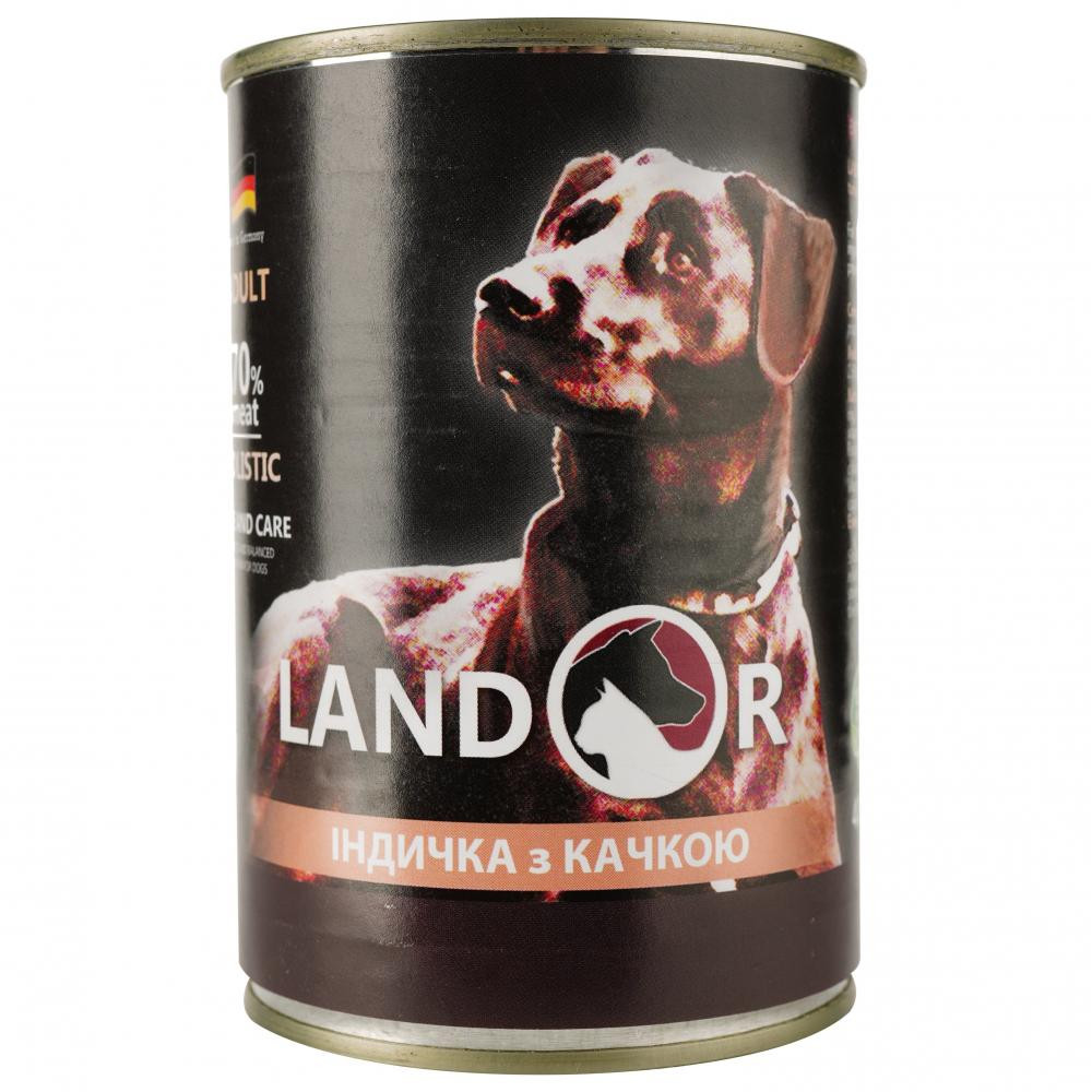 Landor Adult All Breed Turkey&Duck 400 г (4250231539077) - зображення 1