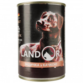   Landor Adult All Breed Turkey&Duck 400 г (4250231539077)