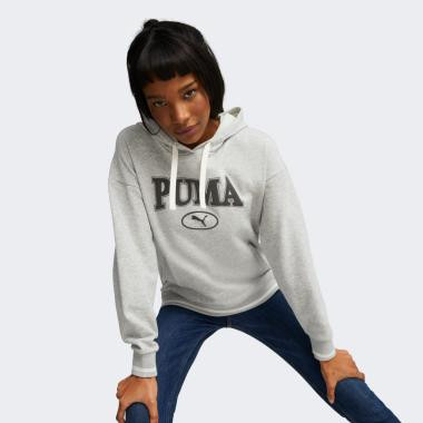 PUMA Сіра жіноча кофта  SQUAD Hoodie FL 621489/04 - зображення 1