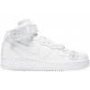 Nike Білі жіночі кеди  WMNS AIR FORCE 1 &apos;07 MID REC DD9625-100 40.5 - зображення 1