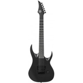   Solar Guitars AB4.61MC-E 3/4 CARBON BLACK MATTE