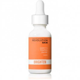   Revolution Skincare Brighten Carrot & Pumpkin Enzyme відновлююча роз'яснююча сироватка 30 мл