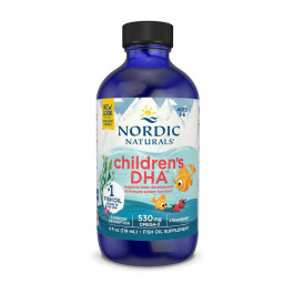   Nordic Naturals Children's DHA 530 mg Omega-3 (473 ml, natural strawberry)