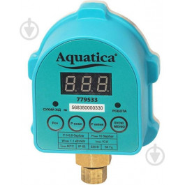   Aquatica Реле тиску електронне 1.1кВт O 1/4 " із захистом сухого ходу  (779533)