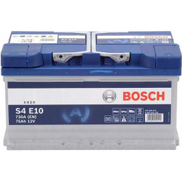   Bosch 6СТ-75 S4 Silver (S4E 100)