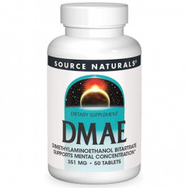   Source Naturals DMAE, 50 таблеток