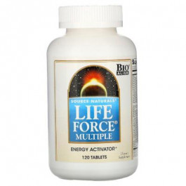   Source Naturals Мультикомплекс для підтримки енергії, Life Force, 120 табл (SNS-00797)