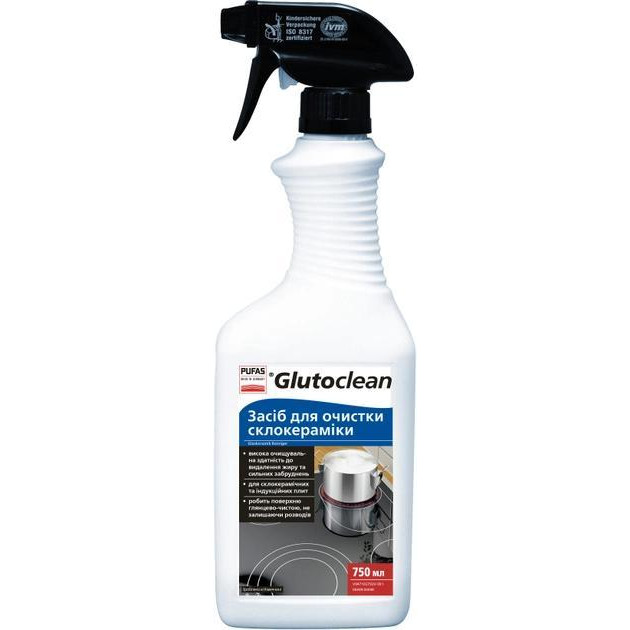 Glutoclean Очищувач для склокерамічних поверхонь 750 мл (4044899471929) - зображення 1