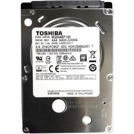   Toshiba MQ04ABxxx 1 TB (MQ04ABF100)