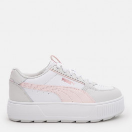   PUMA Жіночі кеди  38721217 39  White-Frosty Pink-Feather Gray (4099683262528)