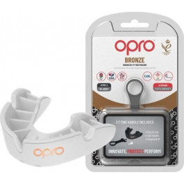   Opro Bronze Level Youth Mouthguard White (102501004)