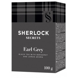   Sherlock Secrets Чай чорний  Earl Grey, 100 г (4823118600995)