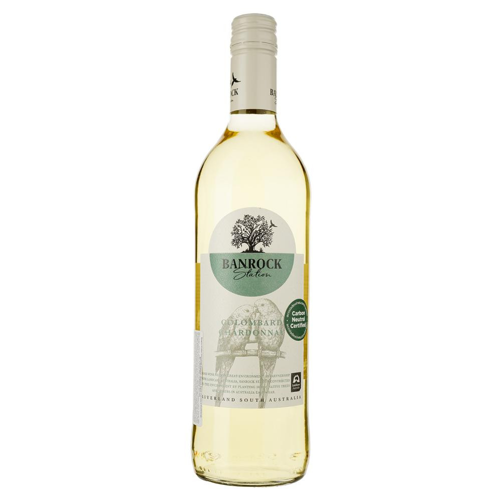 Banrock Station Вино  Сolombard Chardonnay біле сухе 12%, 0.75 л (9311043083105) - зображення 1