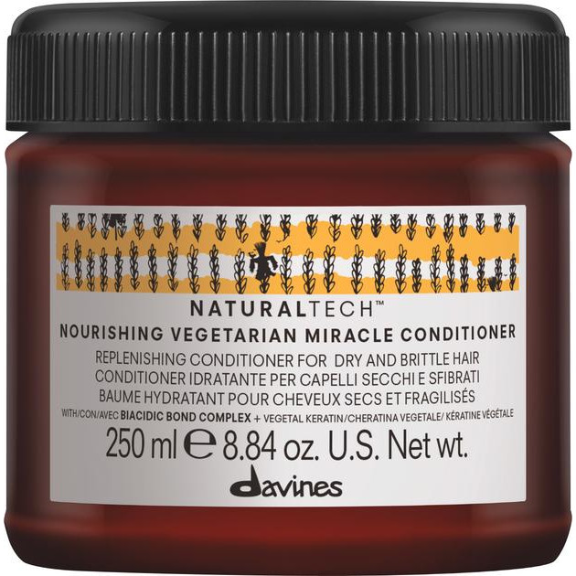 Davines Питательный кондиционер "Вегетарианское чудо" 250 мл  Natural Tech Nourishing Vegetarian Miracle Con - зображення 1