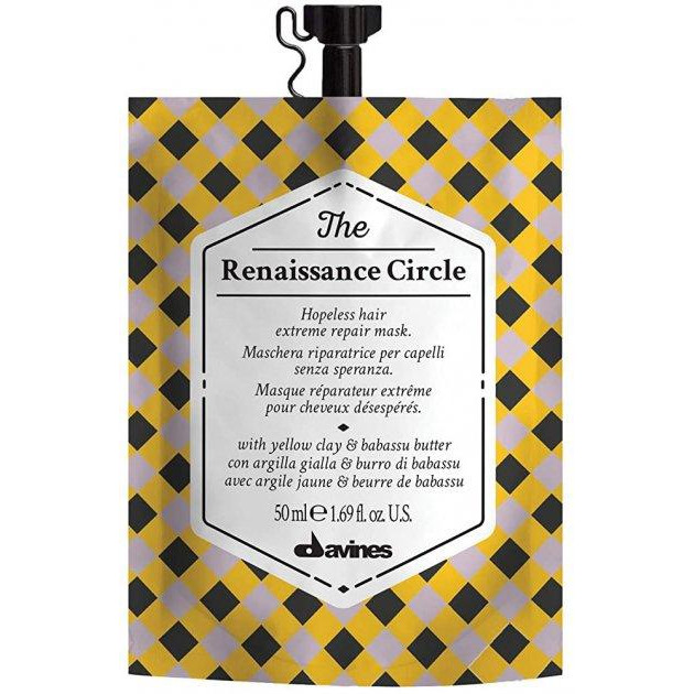 Davines Восстанавливающая маска для сильно поврежденных волос  The Renaissance Circle Hair Mask 50 ml (80046 - зображення 1