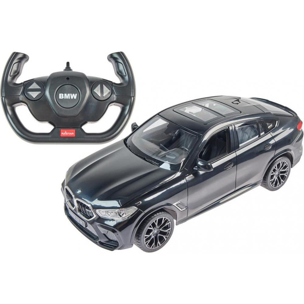 Rastar BMW X6 1:14 Чорний (99260 black) - зображення 1