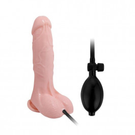 Baile Inflateable Dildo TPR Material Flesh 18,8 cm (B660501)