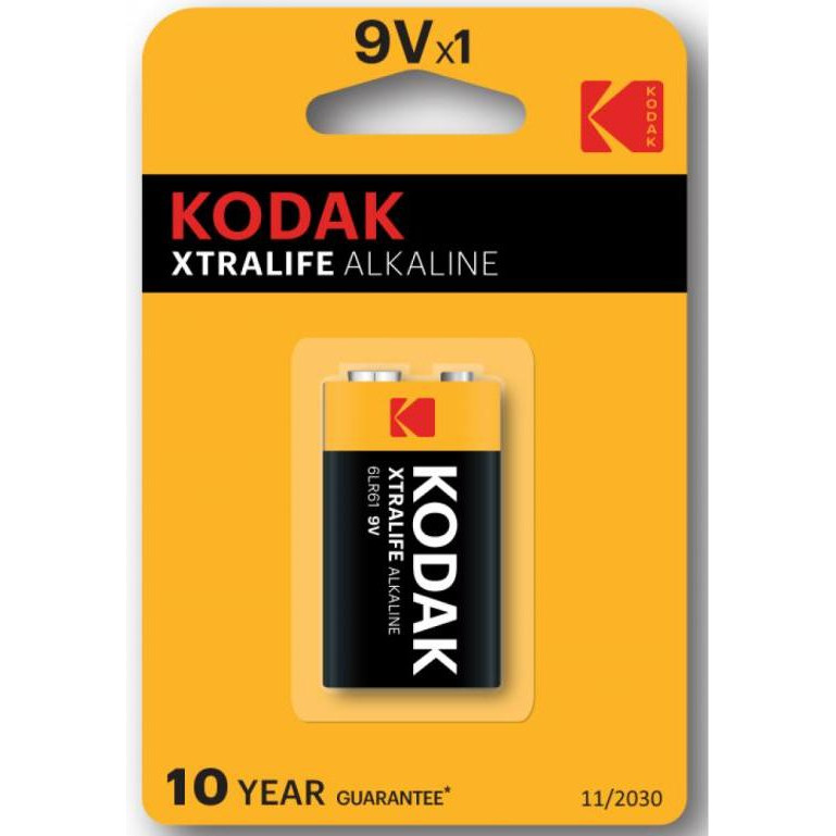 Kodak Krona bat Alkaline 1шт XtraLife (30952010) - зображення 1