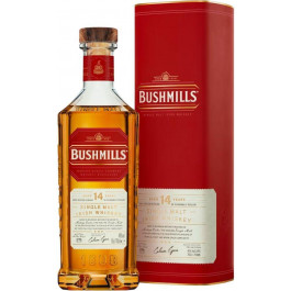   Bushmills Віскі  Single Malt Malaga 14 YO 40% 0.7 л в подарунковій упаковці (5055966820211)