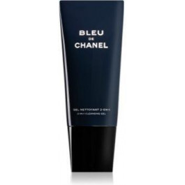   CHANEL Bleu de  Cleansing Gel 2-In-1 очищуючий гель для гоління та очищення шкіри для чоловіків 100 мл