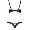 Passion CELINE BIKINI black S/M (SO6401) - зображення 6