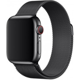   Drobak Ремінець  Milanese Loop для Apple Watch Series 10 GPS 42mm Black (898941)