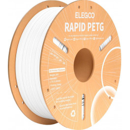   ELEGOO Rapid PETG Filament (пластик) для 3D принтера  1кг, 1.75мм, білий (50.203.0217)