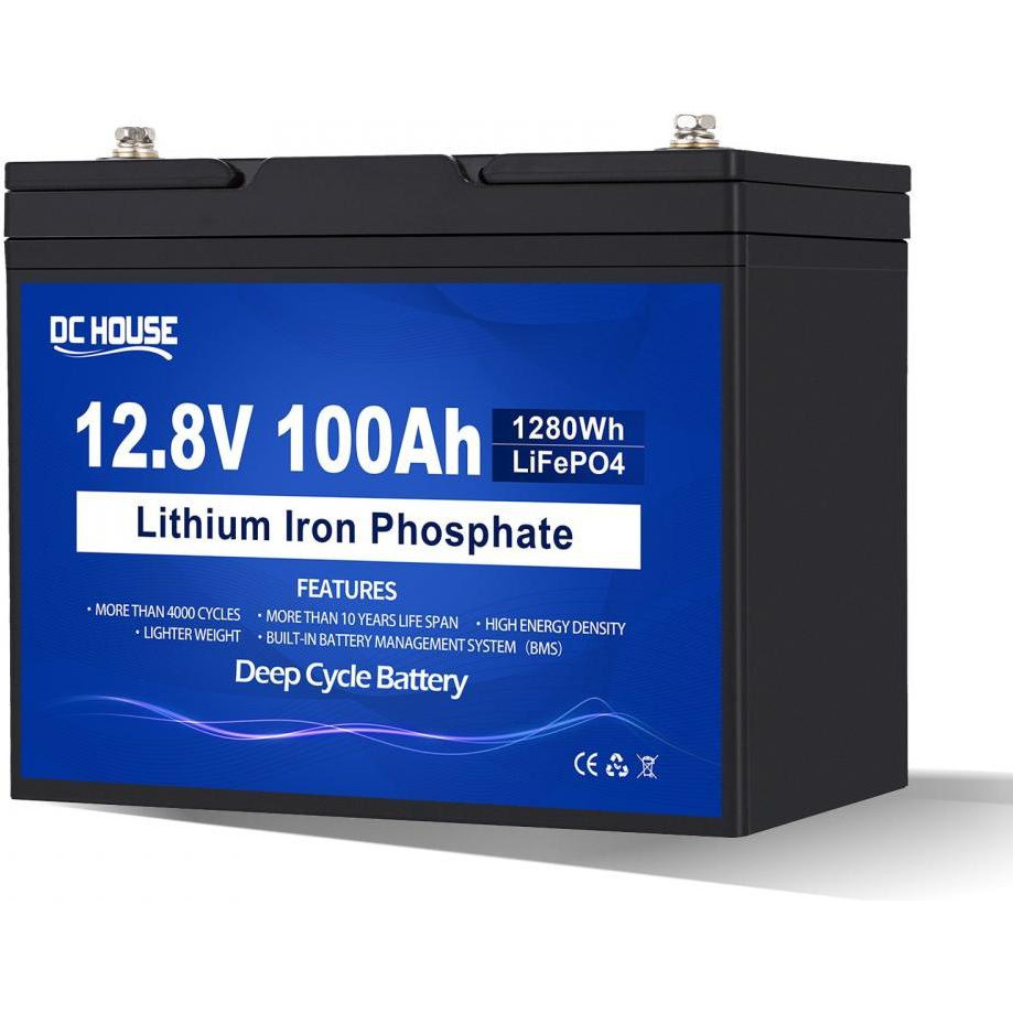 DC HOUSE LiFePO4 12V 100Ah - зображення 1