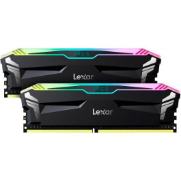   Lexar 16 GB (2x8GB) DDR4 3600 MHz Ares RGB Black (LD4BU008G-R3600GDLA)