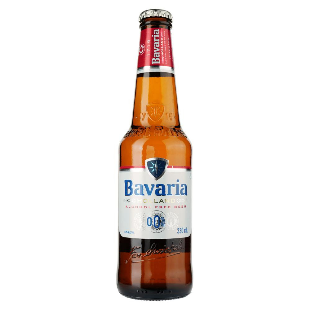 Bavaria Пиво , безалкогольне, світле, фільтроване, 0,33 л (8714800003384) - зображення 1